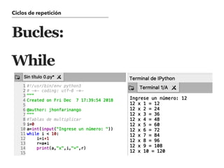 Fundamentos de programación en python | PDF