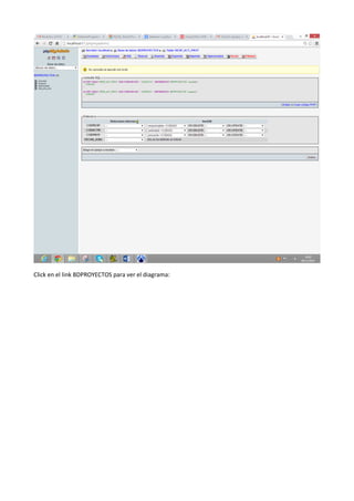 Click en el link BDPROYECTOS para ver el diagrama:
 