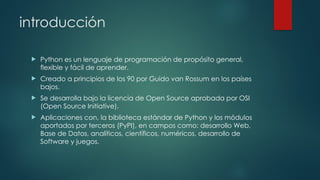 FUNDAMENTOS DE PYTHON PPT PRIMERA PARTE.pptx