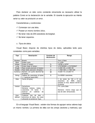 Fundamentos de visual basic 6.0. | DOCX