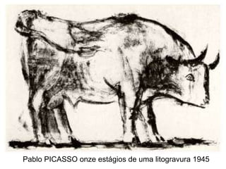 Pablo PICASSO onze estágios de uma litogravura 1945 