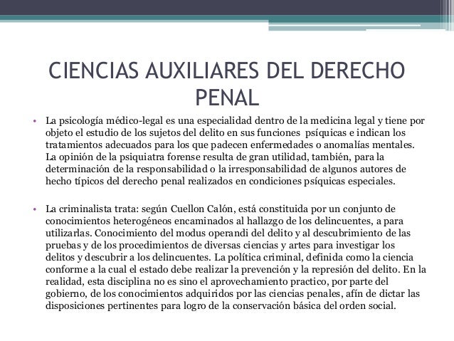 Fundamentos elementales de derecho penal