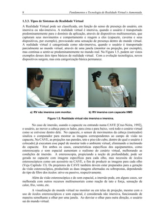 LIVRO Fundamentos e Tecnologia de Realidade Virtual e Aumentada | PDF