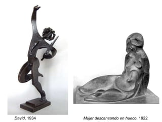 Mujer descansando en hueco, 1922David, 1934
 