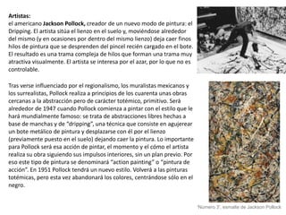 Mark Rothko. Creador del llamado “Color Field Painting” fue un artista de dedicación plena y obsesiva a su
obra. Alcanzó...