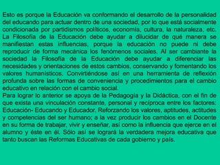 UPCH. Fundamentos filosóficos de la educación sesión 1 | PDF