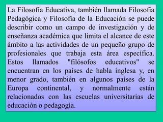 UPCH. Fundamentos filosóficos de la educación sesión 1 | PDF