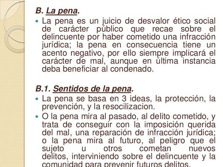 Fundamentos generales del derecho penal