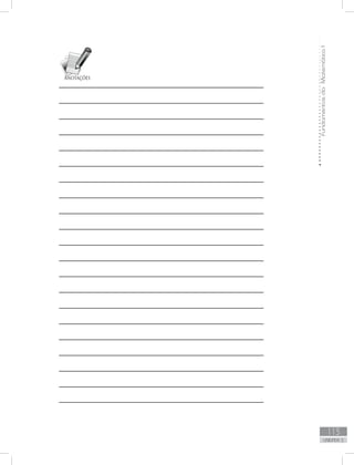 FundamentosdaMatemáticaI
113
unidade 3
 