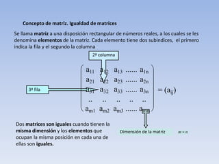 Fundamentos matrices y determinantes     