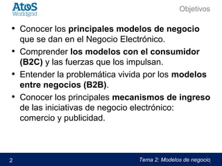 Fundamentos de Negocio Electrónico - tema 2 - Modelos de Negocio | PPT
