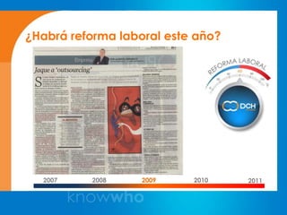 ¿Habrá reforma laboral este año?




  2007    2008     2009    2010    2011
 