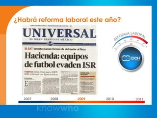 ¿Habrá reforma laboral este año?




  2007    2008     2009    2010    2011
 