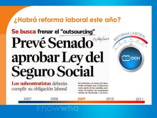 ¿Habrá reforma laboral este año?




  2007    2008     2009    2010    2011
 