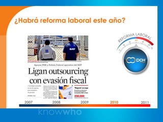 ¿Habrá reforma laboral este año?




  2007    2008     2009    2010    2011
 