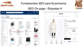 Fundamentos seo para ecommerce | PPTX