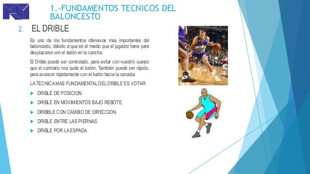 Fundamentos tecnicos del baloncesto