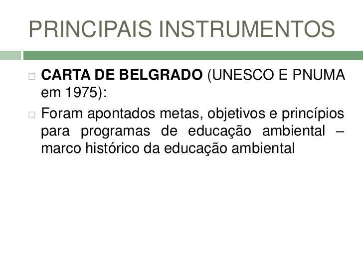 Fundamentos teóricos da educação ambiental final