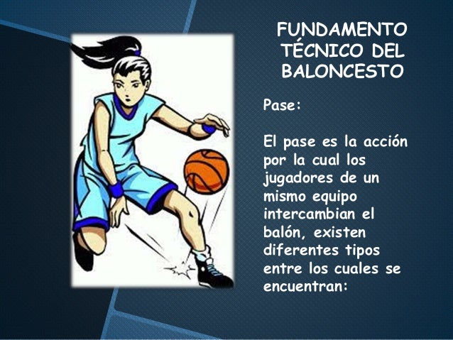 Fundamento técnico del baloncesto