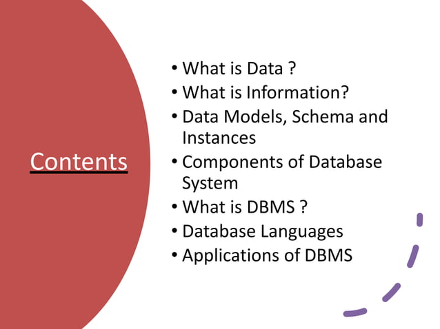 Fundamentals of DBMS | PPTX | Computing | Technology & Computing