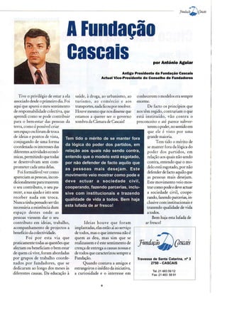 Fundação Cascais - 10º Aniversário - 2003