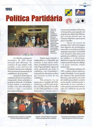 Fundação Cascais - 10º Aniversário - 2003