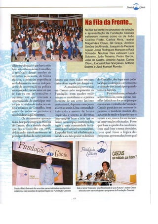 Fundação Cascais - 10º Aniversário - 2003