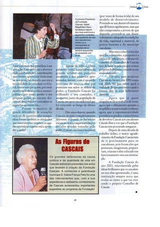 Fundação Cascais - 10º Aniversário - 2003