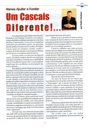 Fundação Cascais - 10º Aniversário - 2003