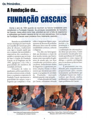 Fundação Cascais - 10º Aniversário - 2003