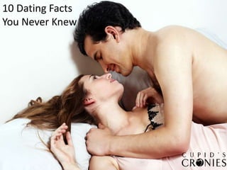 10 Fun Dating Facts
10 Dating Facts
You Never Knew
 