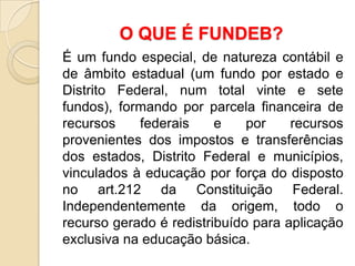 Fundeb progestao | PPTX