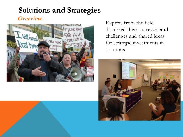 gentrification for solution Funders' Convening California on Gentrification