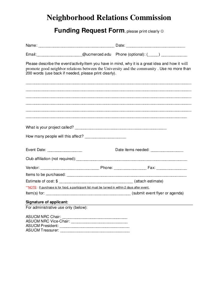 funding request form nrc funding application funding request form nrc funding application