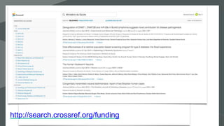 Funding Data / ORCID Webinar in Portuguese 