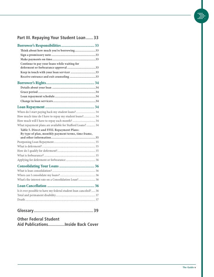 Guide To Federal Student Aid Beyond High School Guide To Federal Student Aid Beyond High School