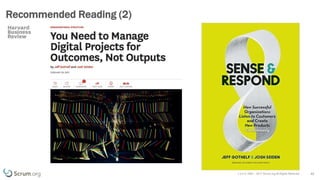 v 3.4 © 1993 – 2017 Scrum.org All Rights Reserved
Recommended Reading (2)
42
 