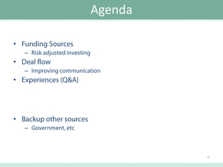 Agenda
•
–

•
–

•

•
–

19

 