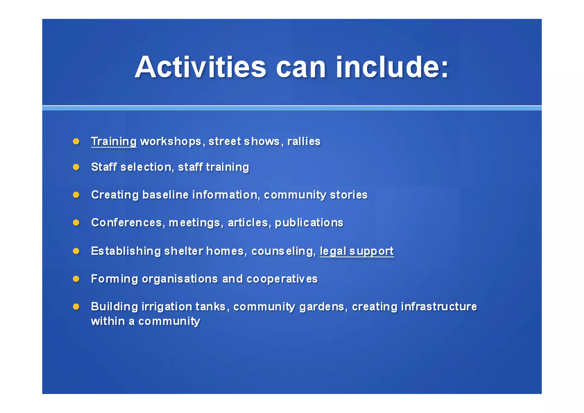 Tips on writing a Funding proposal