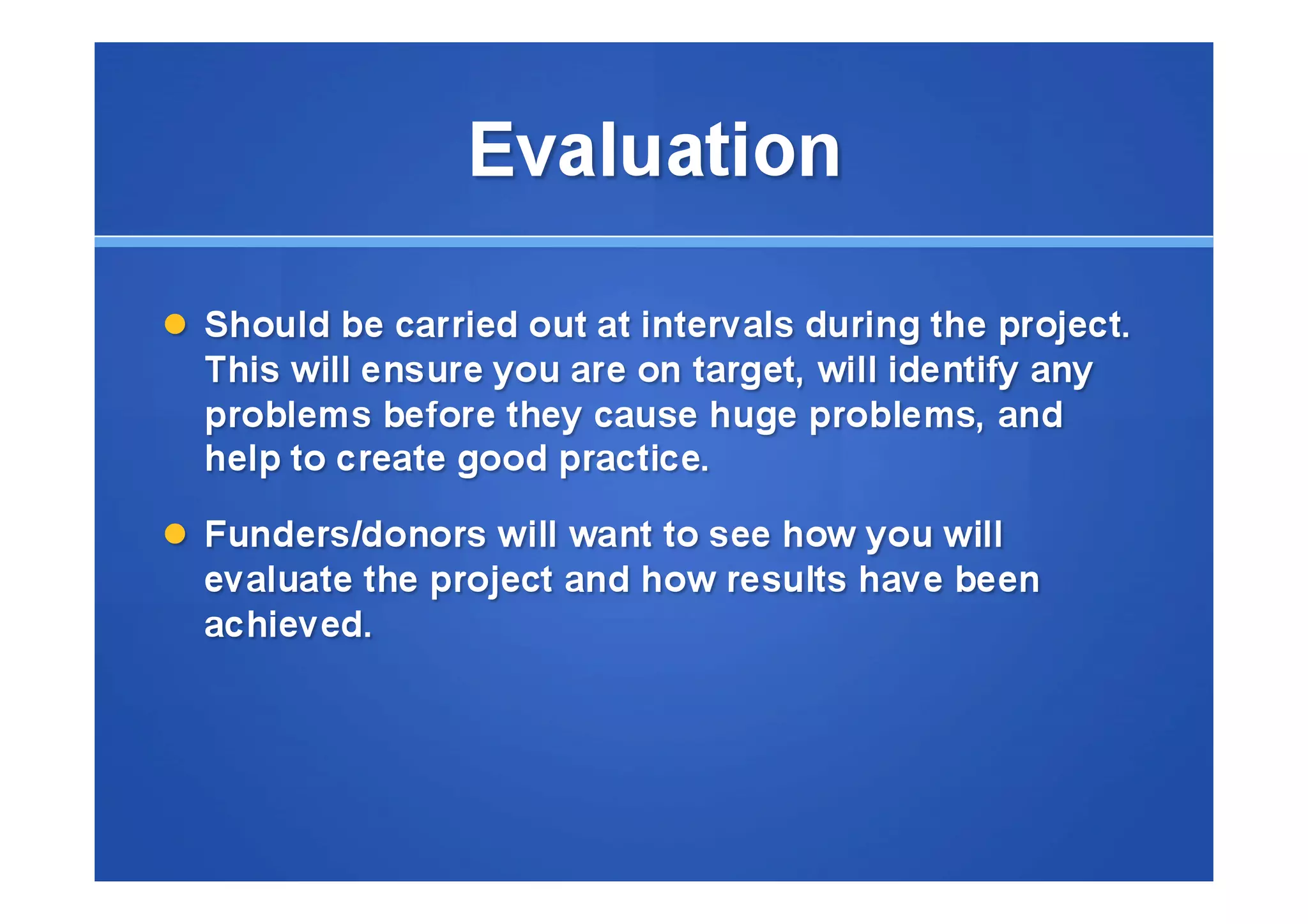 Tips on writing a Funding proposal