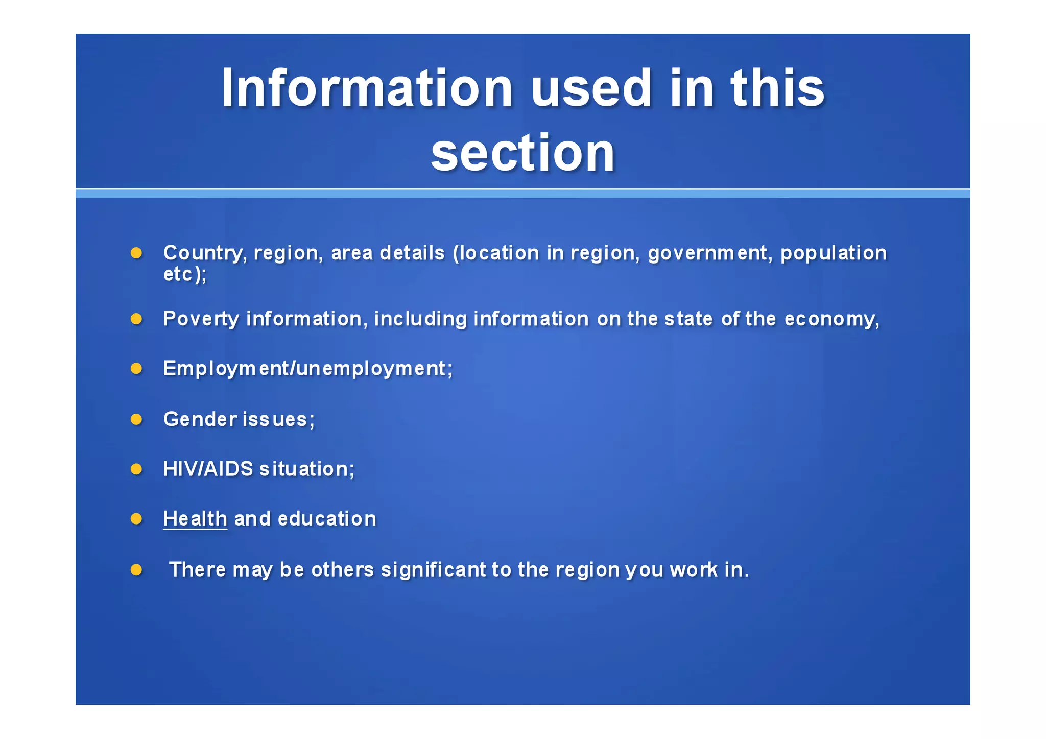 Tips on writing a Funding proposal