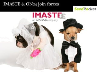 IMASTE & ON24 join forces

 