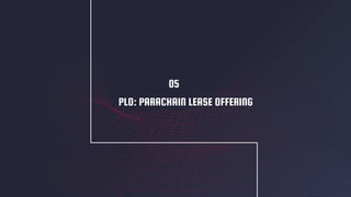 PLO: PARACHAIN LEASE OFFERING
05
 