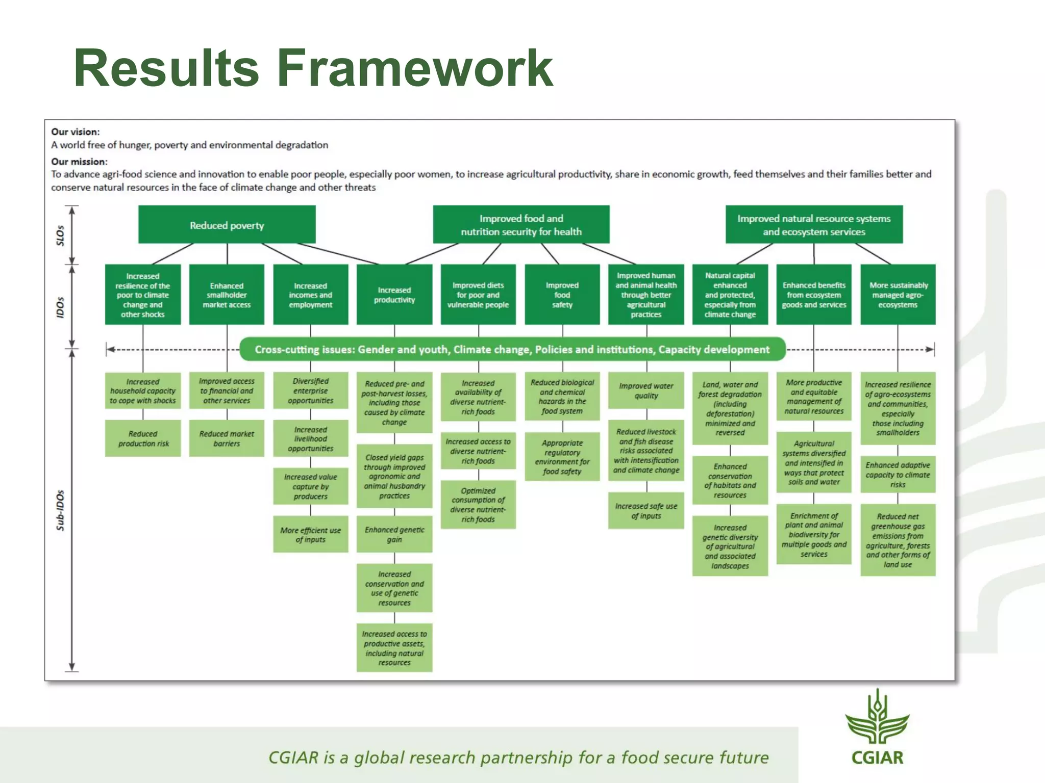 Results Framework
 