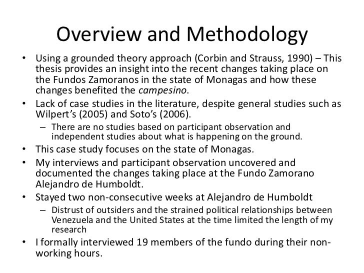 Dissertation thesis zamorano
