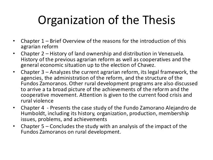 Dissertation thesis zamorano