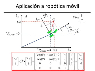 Aplicación a robótica móvil