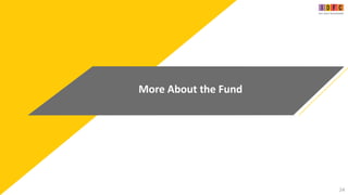 24
More About the Fund
 