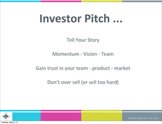 Startup Fundraising 101