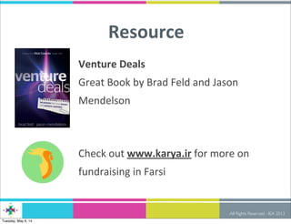 Startup Fundraising 101